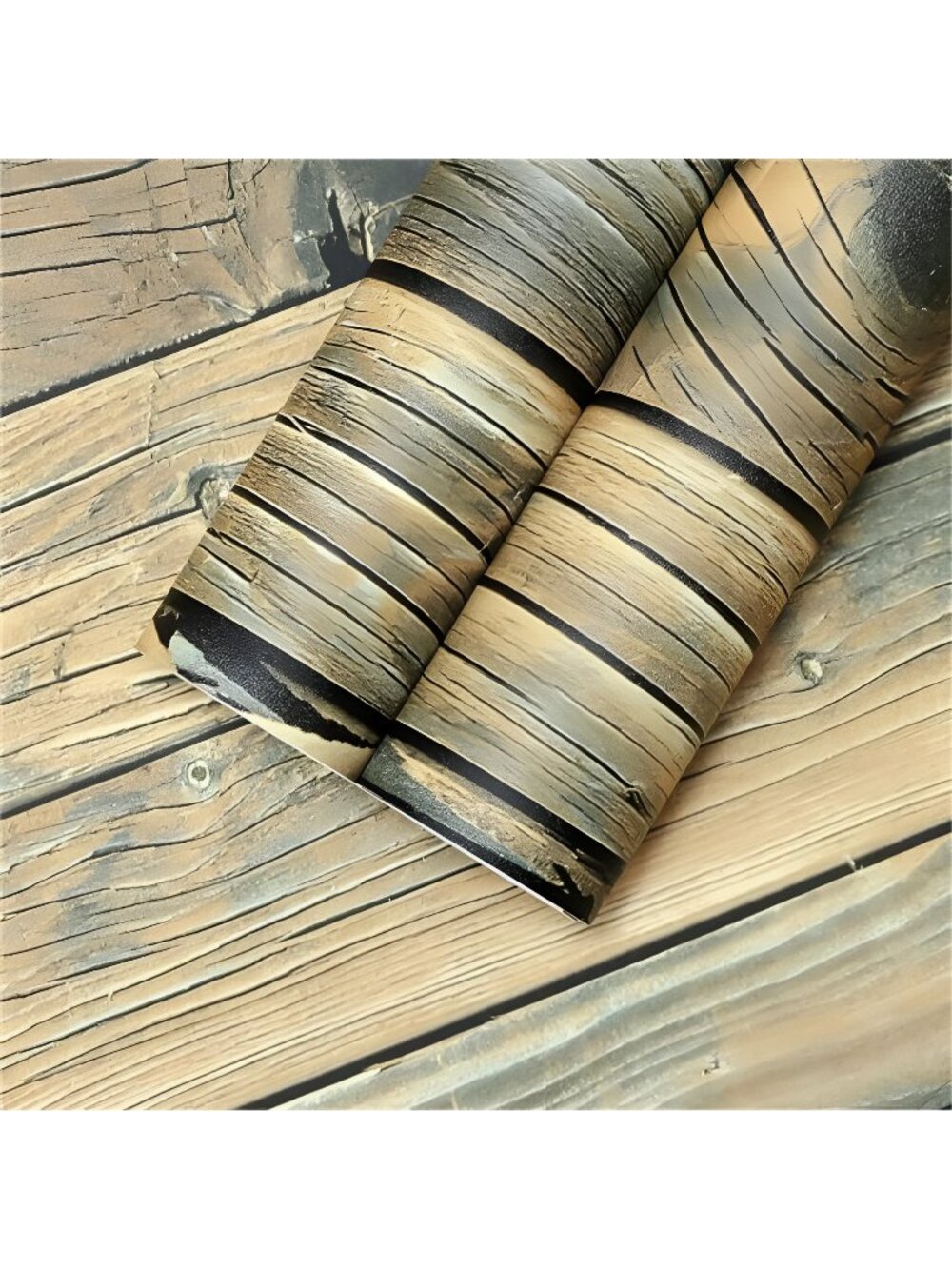 Wood Wallpaper brown Wood Peel and Stick Wallpaper 17.7"*120" PVC self Stick